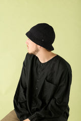 KNIT CAP / FLARED BRIM / BLACK