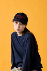 DEEP 6 PANEL CAP / HAZYDAYS / NAVY