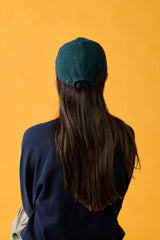 6 PANEL CAP / MONOGRAM LOGO / NAVY