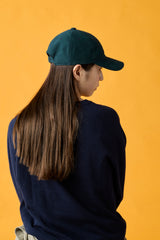 6 PANEL CAP / MONOGRAM LOGO / NAVY
