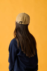 6 PANEL CAP / MONOGRAM LOGO / BEIGE