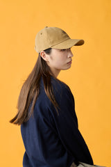 6 PANEL CAP / MONOGRAM LOGO / BEIGE