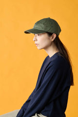 BAGGY CAP / TWILL BIO WASH / OLIVE
