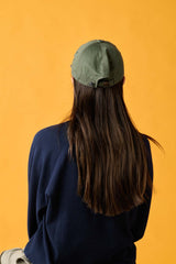 BAGGY CAP / TWILL BIO WASH / OLIVE