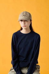 6 JET CAP / FADE DENIM / BEIGE