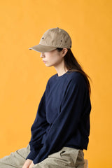 6 JET CAP / FADE DENIM / BEIGE