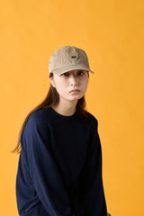6 JET CAP / FADE DENIM / BEIGE
