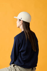 FELT CAP / BLOCKED WOOL / WHITE