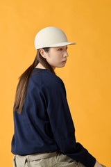 FELT CAP / BLOCKED WOOL / WHITE