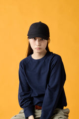 BASQUE CAP / FULLED WOOL / BLACK