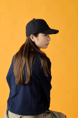 BASQUE CAP / FULLED WOOL / BLACK