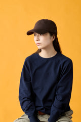 BASQUE CAP / FULLED WOOL / BROWN