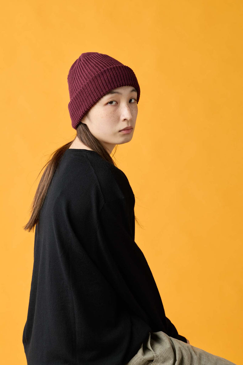 ニットキャップ | 帽子通販｜CPH(シーピーエイチ）CUFF KNIT CAP / RIB