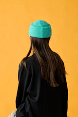 KNIT CAP / BRIMMED BEANIE / MINT