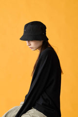 BAGGY HAT / TWILL BIO WASH / BLACK