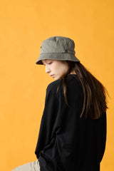 BAGGY HAT / TWILL BIO WASH / GRAY
