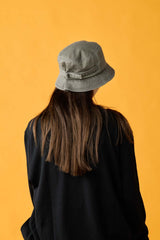 BAGGY HAT / TWILL BIO WASH / GRAY