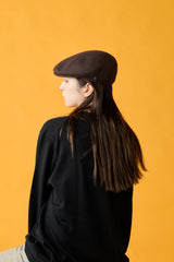 BASQUE HUNTING / FULLED WOOL / BROWN