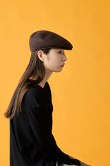 BASQUE HUNTING / FULLED WOOL / BROWN