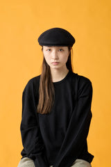 BASQUE HUNTING / FULLED WOOL / BLACK