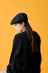 BASQUE HUNTING / FULLED WOOL / BLACK