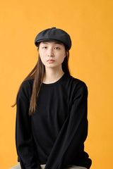 502WK CASQUETTE / WOOL KERSEY / CHARCOAL