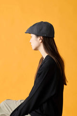 502WK CASQUETTE / WOOL KERSEY / CHARCOAL