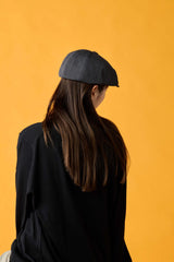 502WK CASQUETTE / WOOL KERSEY / CHARCOAL