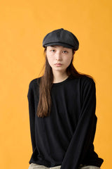 510WK CASQUETTE/ WOOL KERSEY / CHARCOAL