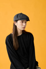 510WK CASQUETTE/ WOOL KERSEY / CHARCOAL