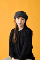 521WK CASQUETTE / WOOL KERSEY / CHARCOAL