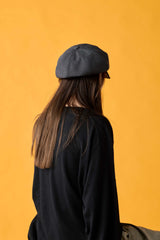 521WK CASQUETTE / WOOL KERSEY / CHARCOAL