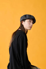 502WK CASQUETTE / WOOL KERSEY / CHARCOAL