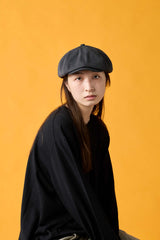 502WK CASQUETTE / WOOL KERSEY / CHARCOAL