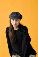 551WK CASQUETTE/ WOOL KERSEY / CHARCOAL
