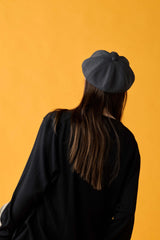 551WK CASQUETTE/ WOOL KERSEY / CHARCOAL