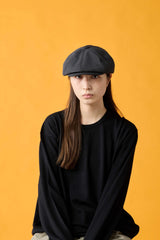 575WK CASQUETTE / WOOL KERSEY / CHARCOAL