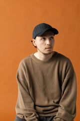 DEEP 6 PANEL CAP / CW HBT / BLACK＆BK