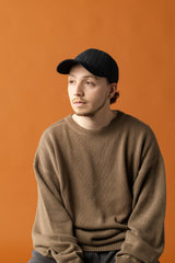 DEEP 6 PANEL CAP / CW HBT / BLACK＆BK