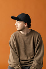 DEEP 6 PANEL CAP / CW HBT / BLACK＆BK