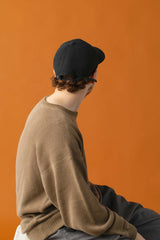 DEEP 6 PANEL CAP / HIGH-TWIST / BLACK