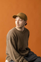 DEEP 6 PANEL CAP / HIGH-TWIST / CAMEL