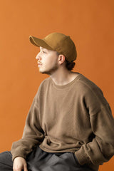 DEEP 6 PANEL CAP / HIGH-TWIST / CAMEL