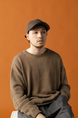 DEEP 6 PANEL CAP / DOUBLE PEACH / BROWN