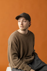 DEEP 6 PANEL CAP / DOUBLE PEACH / BROWN