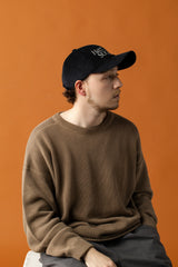 DEEP 6 PANEL CAP / HAZYDAYS / BLACK