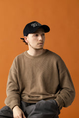 DEEP 6 PANEL CAP / HAZYDAYS / BLACK