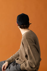DEEP 6 PANEL CAP / HAZYDAYS / BLACK