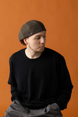 502WK CASQUETTE / WOOL KERSEY / OLIVE