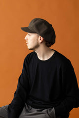 551WK CASQUETTE/ WOOL KERSEY / OLIVE